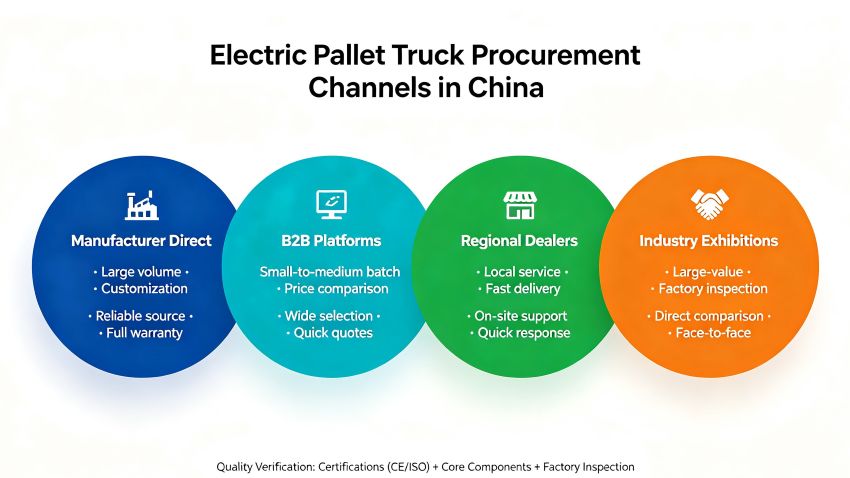 Elektriese palletvragmotorverkrygingskanale in China.jpg