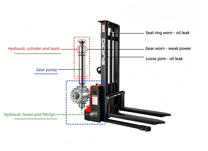 Electric Pallet Stacker Lifting System Profile and Common Issues.jpg