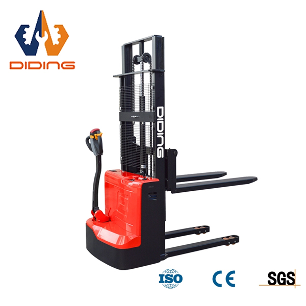 electric pallet stacker